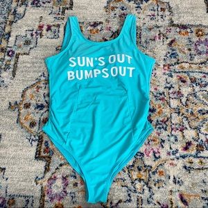 Suns out bumps out maternity one piece